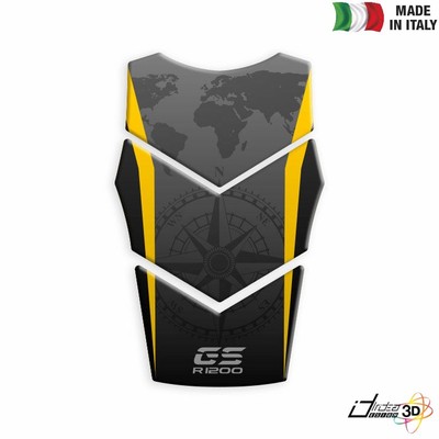 Adhésif Résine 3D Protection Réservoir Compatible Pour Moto