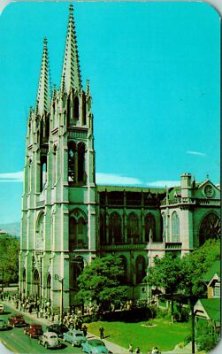 Denver CO Cathedral Immaculate Conception Postcard used (26972)