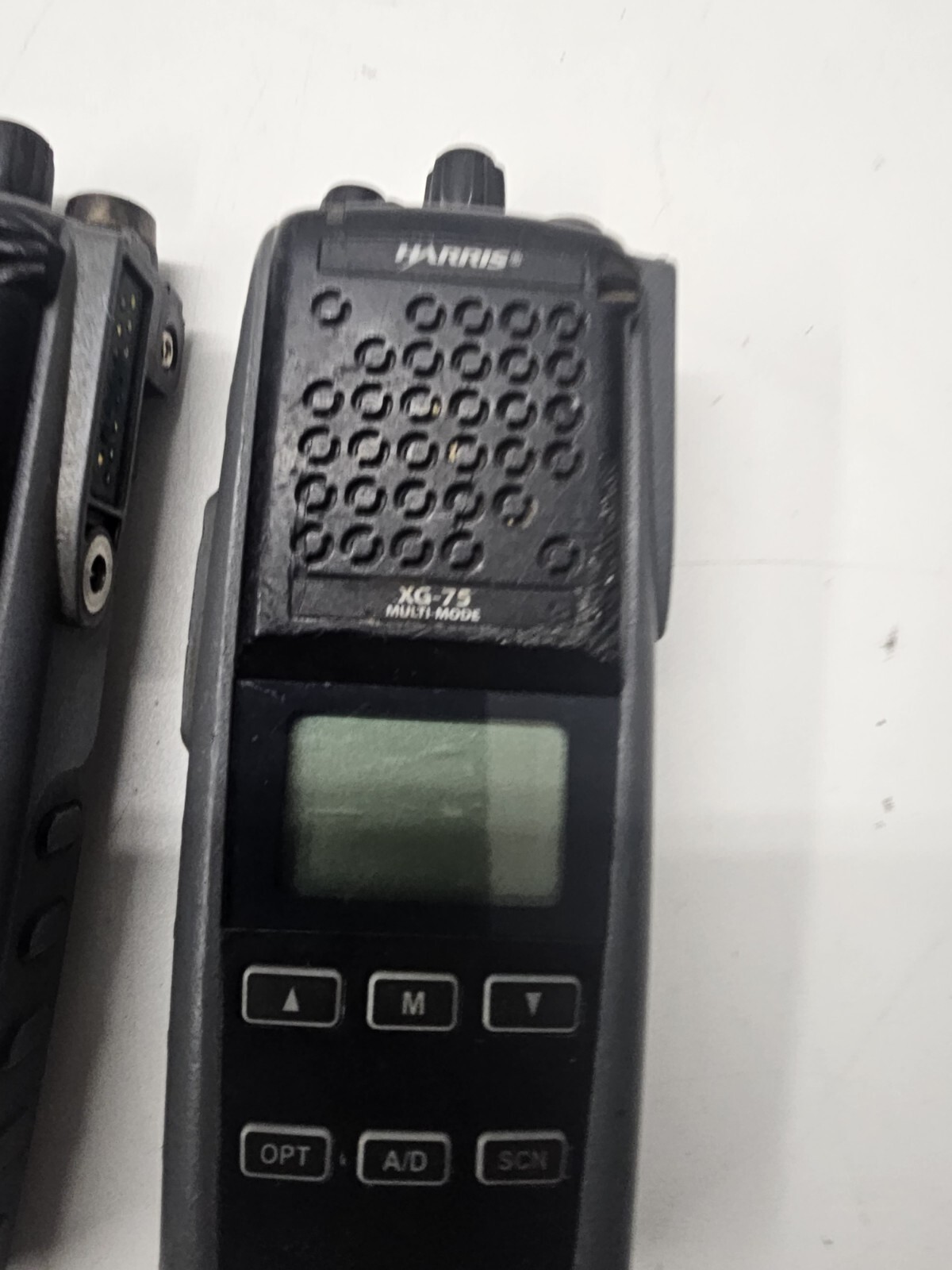 FOUR Harris XG75 MultiMode Two Way Radios eBay