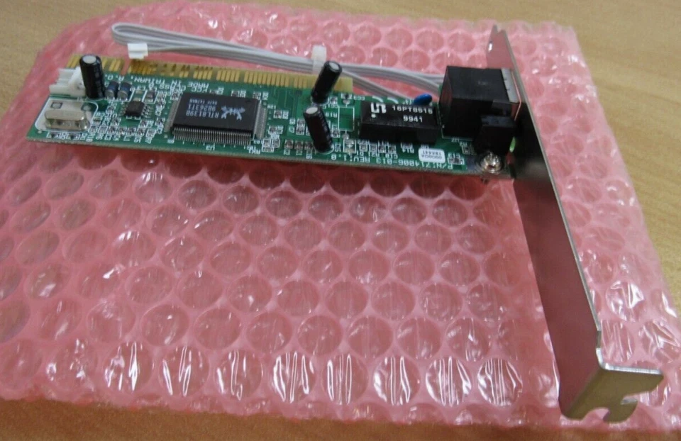 8x PCI-32 Realtek RTL8139B 10/100M 10/100Mbps RJ45 Ethernet Network LAN Card - Image 4 of 4