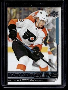 2018-19 Upper Deck Young Guns Oskar Lindblom Rookie Philadelphia Flyers #218