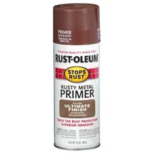 12 oz Flat Rusty Metal Primer Spray Metal Flat Primer Durable Primer 6 Pack