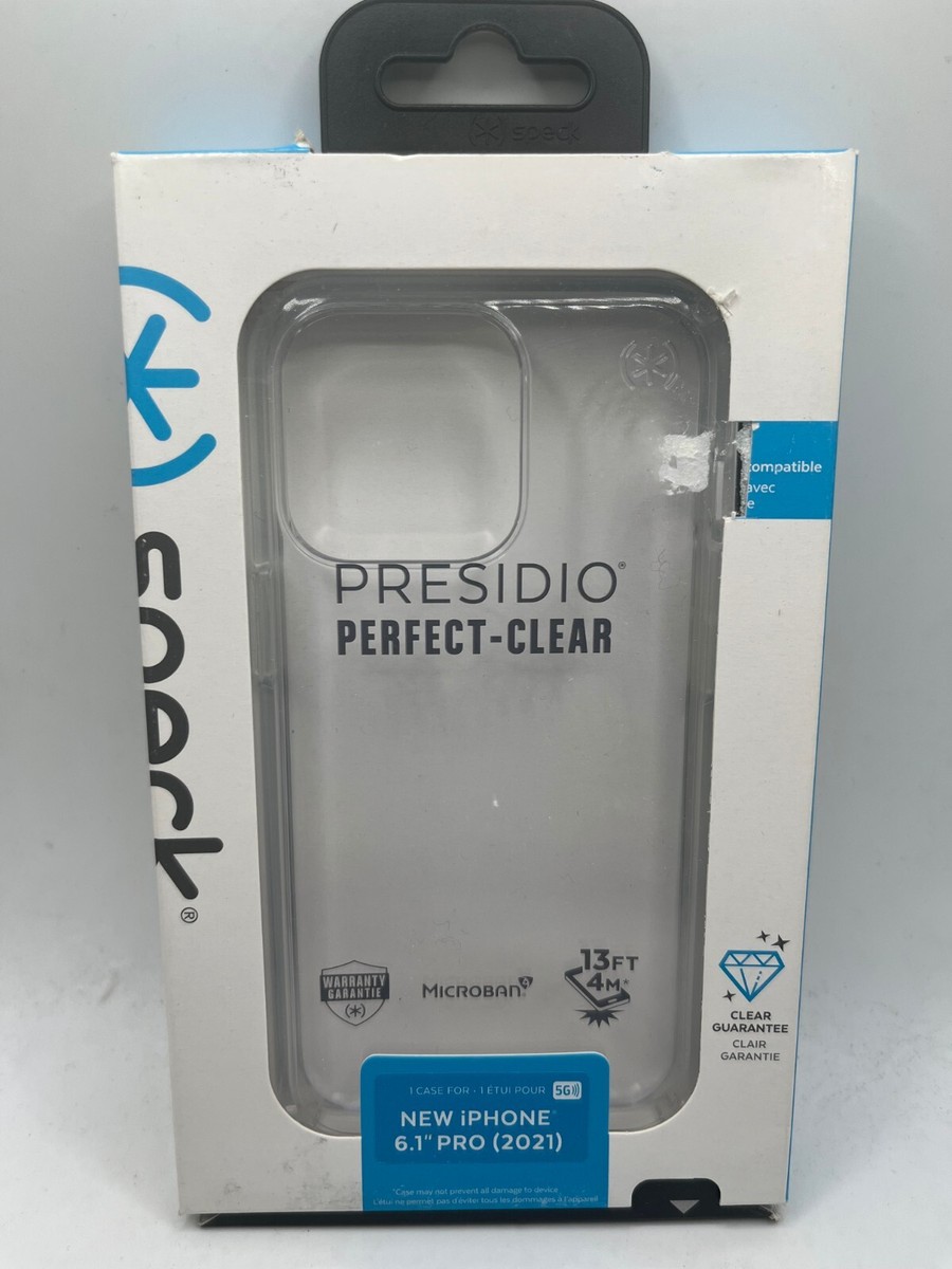Speck Presidio Perfect Clear Case for iPhone 13 Pro Only