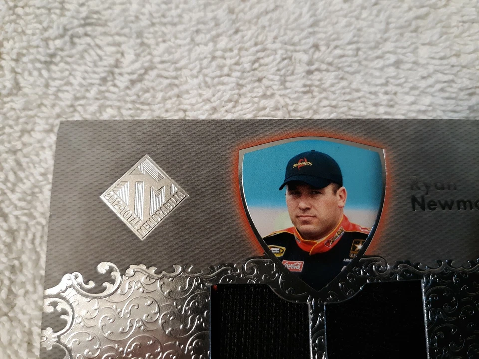 Ryan Newman Press Pass Total Memorabilia 2012 Race Used Fire Suit & Glove Card - Image 4 of 4