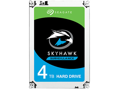 Seagate SkyHawk 4TB Surveillance Hard Drive 64MB Cache SATA 6.0Gb/s 3.5'' nvr dvr