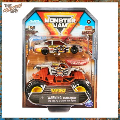 Monster Jam 1:64 Max-D (Race Car Pack) (Series 5) (Spin Master Trucks)