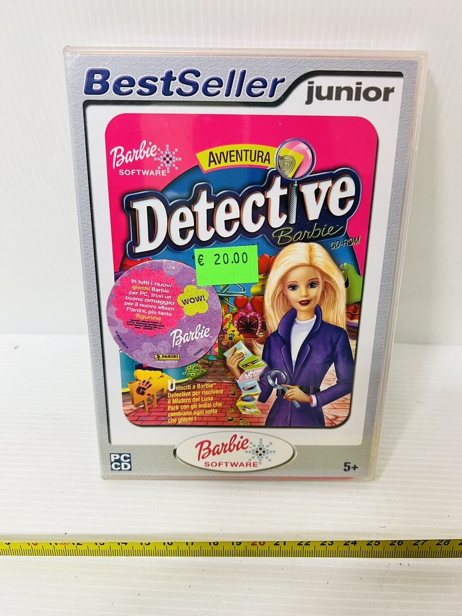 Barbie Best Seller Detective Software PC Game New