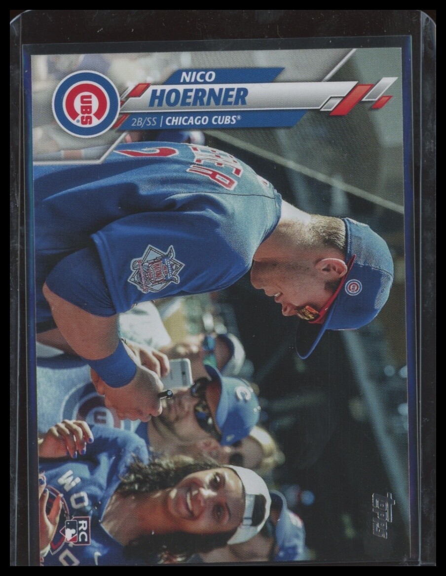 2020 Topps Update #U-251b Nico Hoerner Signing autograph