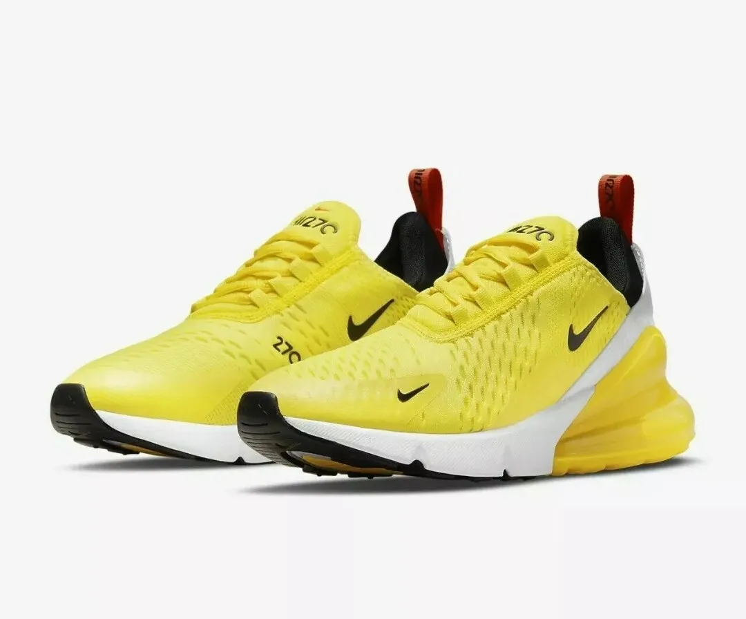 Binnenshuis Facet bezoek Size 5 - Nike Air Max 270 Yellow Strike/Black-White DQ4694 700 | eBay