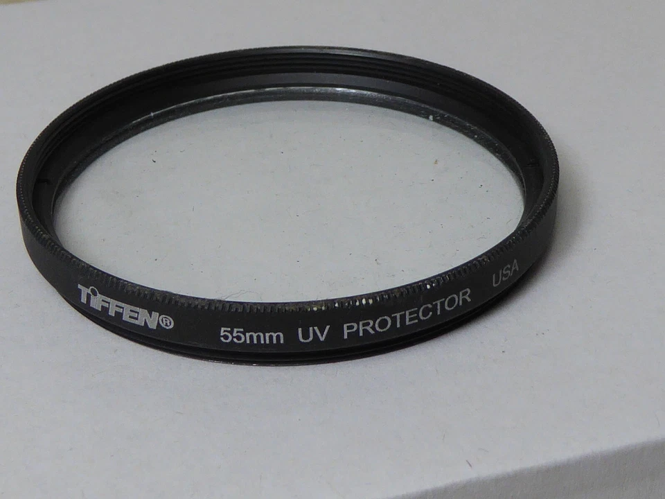 Tiffen UV Protector Filter 55mm SAFETY PROTECT CLEAN ULTRA VIOLET - Image 2 of 3