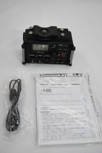 Tascam DR60D Portable Audio Recorder Designed DSLR Camera 4 Track New Dealer - Picture 7 of 12