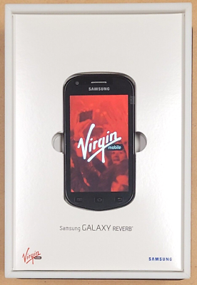 Samsung Galaxy Reverb SPH-M950 - Black ( Virgin Mobile ) Rare