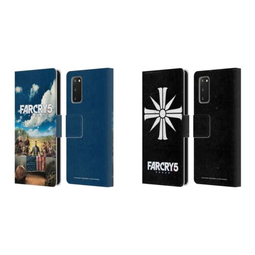 OFFICIAL FAR CRY 5 KEY ART AND LOGO LEATHER BOOK CASE FOR SAMSUNG PHONES 1 - Picture 1 of 8