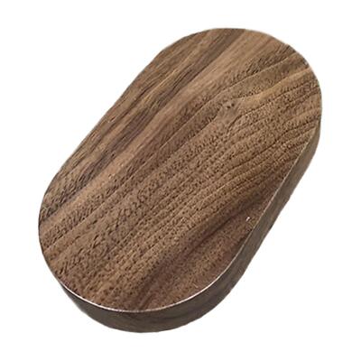 Holz Oval Sockel Display Block für Bauernhaus Dekor Wohndeko Andenken Display