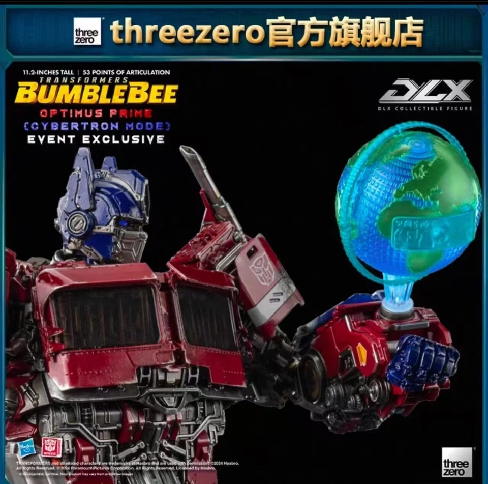 ThreeZero Transformers Bumblebee DLX Optimus Prime 11 in Deluxe Ver. Limited New - Image 2 of 4