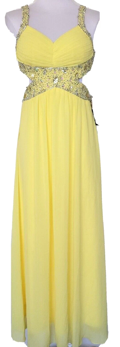 Betsy and adam yellow dress top