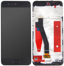 LCD DISPLAY + TOUCH + FRAME COMPLETO PER HUAWEI P10 NERO VTR-L09 VTR-L10 VTR-L29