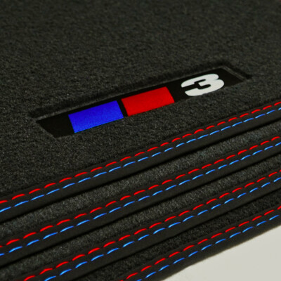 For BMW 3-Series Carpet Car Mats 2019 2026   G20/G21/G80   OEM quality Velour M3