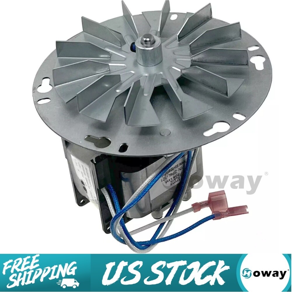 PU-076002B Combustion Exhaust Blower Motor for Englander 55-SHP10,Pellet Stoves