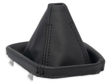 PER BMW Z3 1995-2002 CUFFIA LEVA CAMBIO PELLE NERA