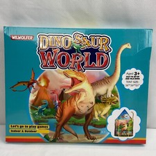 Kids Playhouse Tent Dinosaur World - Indoor/Outdoor - Wilwolfer - 39"x39"x51"