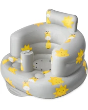Inflatable Baby Seat - Sit-Up Chair for Baby 3 Months to 3 Years, Inflatable Sit