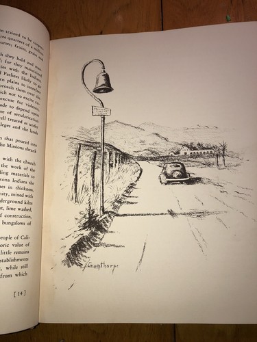Signed Maude Gunthorp / With a Sketch Book Along the Old Mission Trail Drawings - Picture 13 of 22