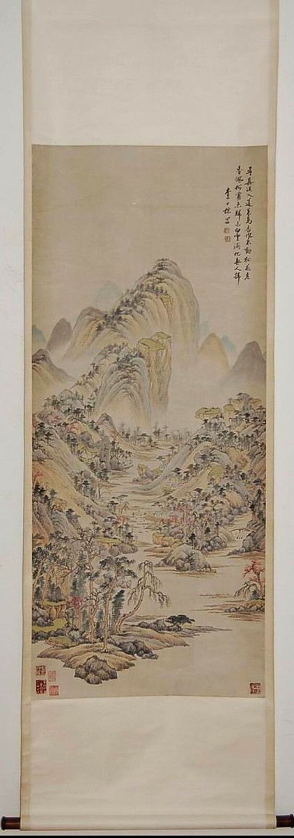 Rare Chinese Painting Attr. to Zha Shibiao 查士标 (1615-1698) | eBay