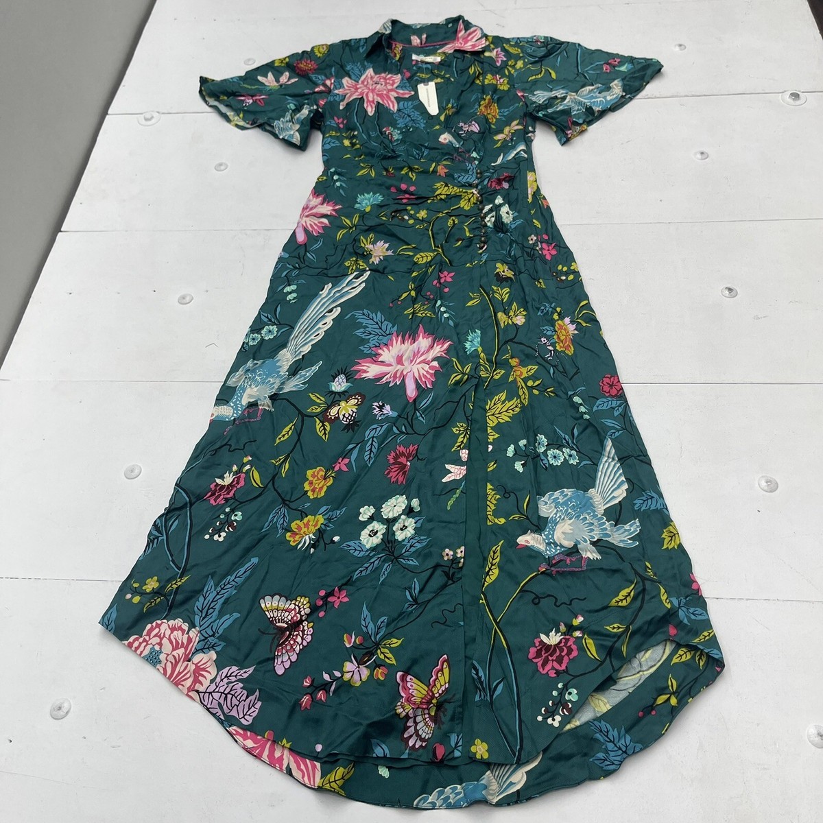 maeve printed short-sleeve shirt dress Printed Short-Sleeve Shirt Dress