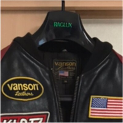 VANSON Single Riders Jacket Rare Vintage Bike Wear Size 38 US