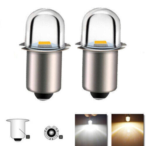 P13.5S LED Flashlight DC 3V/4.5V/6V/12V/18V/24V Upgrade Bulb Cool/Warm White - Picture 2 of 12