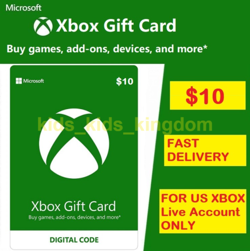 card gift xbox one