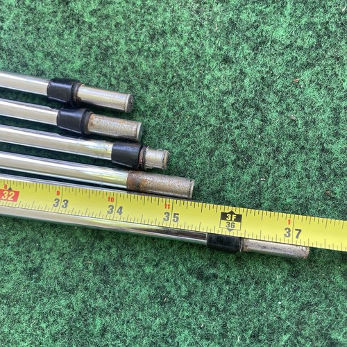 6 Stück True Temper SL Super Light REGULAR Flex Eisenschaft Set 34" - 37,25" .370 Spitze - Bild 3 von 9