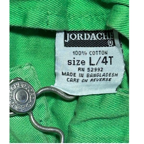 Jordache shortall short overalls SIZE 4T VINTAGE 1980's - Picture 3 of 5
