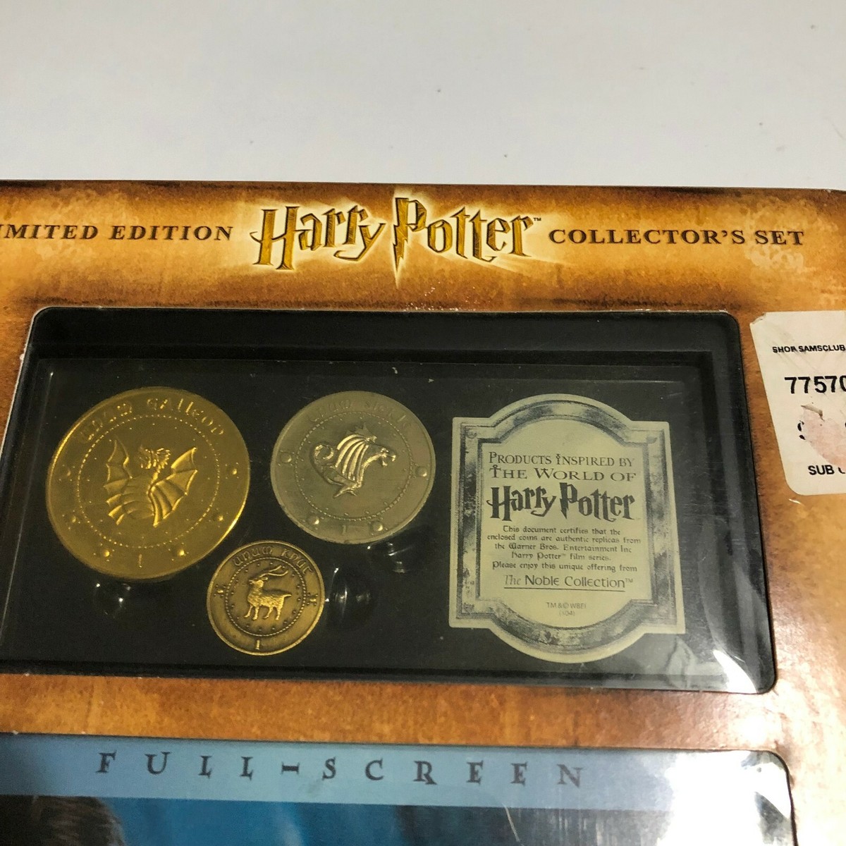 Limited Edition Harry Potter DVD Collector's Set Years 1-3 and