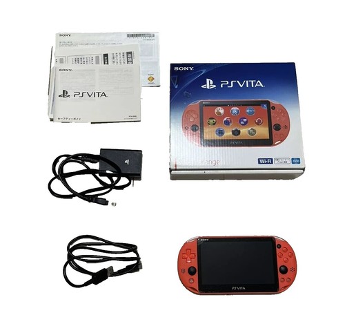 Sony PlayStation Vita PCH2000 ZA24 Neon Orange Handheld System