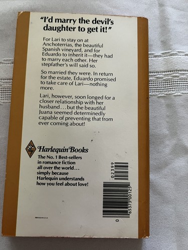 Harlequin Romance, The Inherited Bride #2399, By Rebecca Stratton 1980,Paperback - Picture 2 of 9
