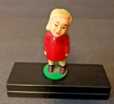 Dollhouse Toy Girl Doll Celluloid Bobblehead Made in British Hong Vintage