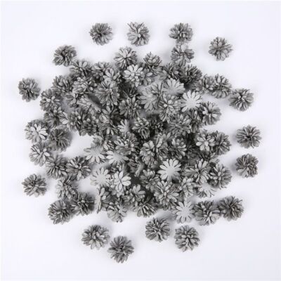 Flannel Fabric Daisy Artificial Flowers Home Wedding Decorate Crafts Flower 20pc