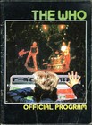 The Who Original 1982 It's Hard World Tour Book Concert Program Huge w/photos