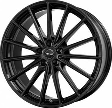 2x Brock B43 schwarz glanz 9.5x21 ET41.5 - LK5/112 ML66.6 Felge Alu