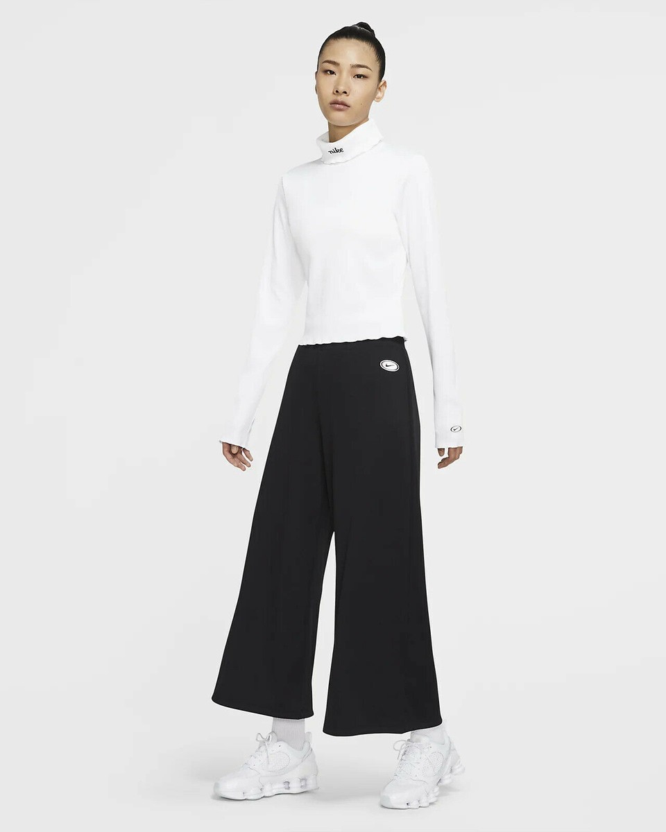 nike femme rib wide leg