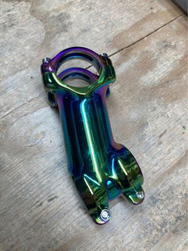 Anodized oil slick stem 70 mm 1 1/8 inch 31.8 +/- 17 degree road mountain bike - Picture 3 of 7