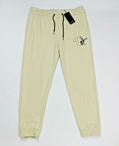 True Religion Men Half Logo Great Sweatpants Jogger XL 3XL Slim Fit 36x29 42x29