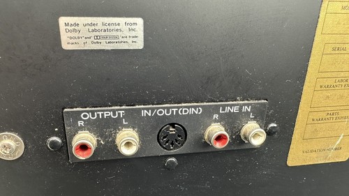 TEAC Stereo Cassete Deck MODEL A-103 For Parts - Picture 6 of 8