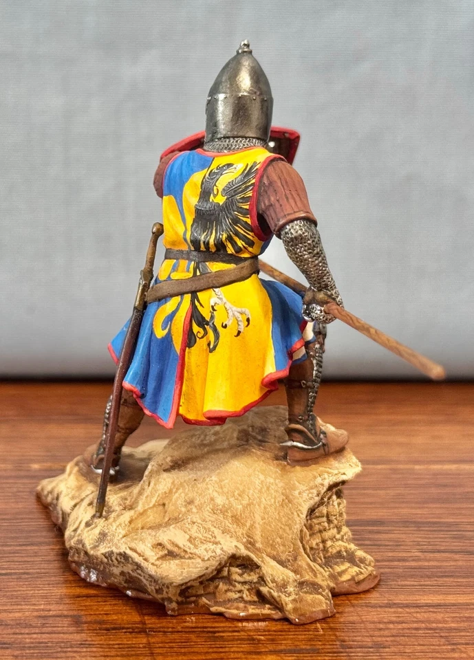 Caballero Torneo Carolingio Arsenyev 418D Hecho en Rusia con Lanza y Calentador Foto 3 de 4