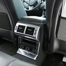 Matte Armrest Rear Tail Air Condition Outlet Cover For Jaguar F-PACE 2016-2019