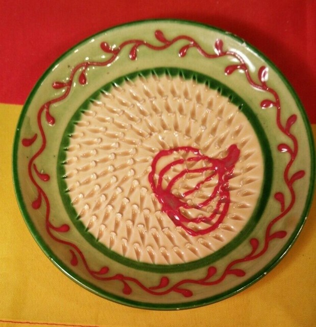 Spanish Ceramic Garlic Grater Best Image Home