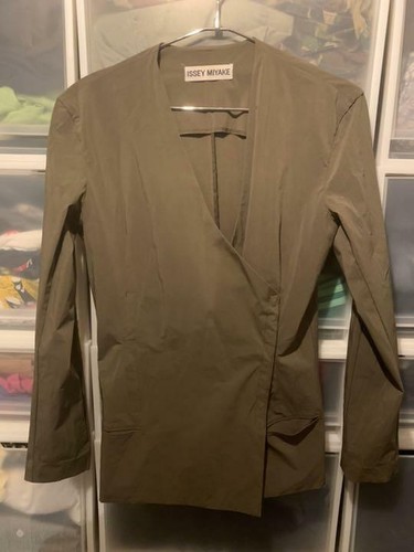 Issey Miyake Nylon Cardigan Shirt Isseymiyake Size