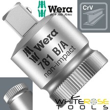 Wera Socket Adaptor 3/8" Female to 1/4" Drive Male Connection 781 B/A Zyklop